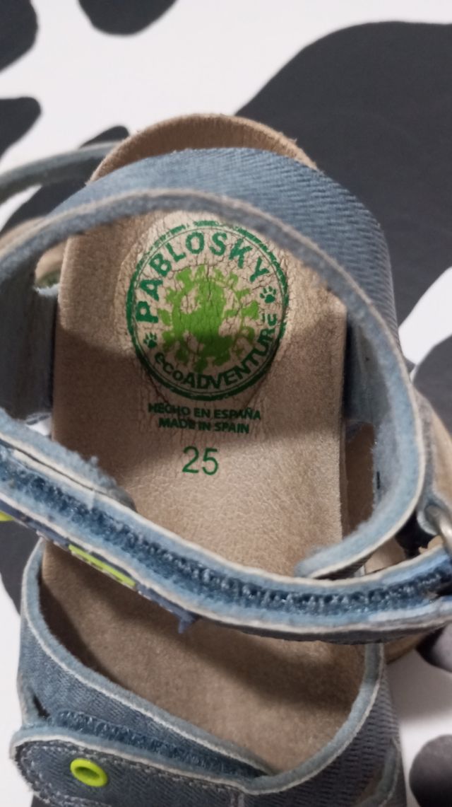 Sandalias Pablosky niño - Azul - 25