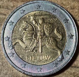 Moneda 2€ Lituania 2020