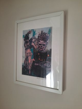 Collage enmarcado - Arte único