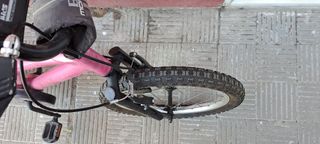 Bicicleta niña 16" rosa