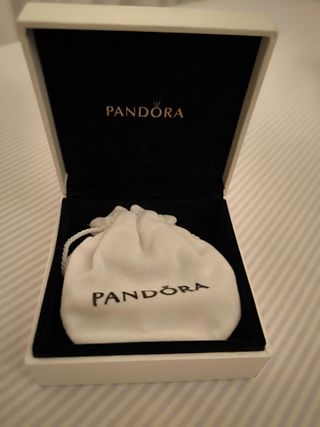 Pulsera Pandora rosa y plata