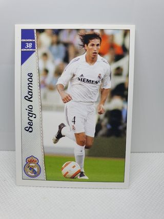 ⚽️ CROMO DE FUTBOL SERGIO RAMOS MUNDICROMO 2007