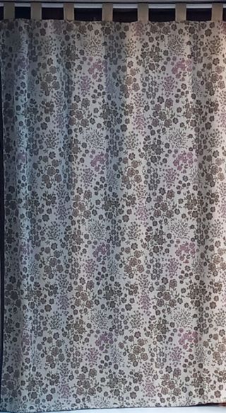 Pack jacquard 2 Cortinas trebillas.Env.gratis