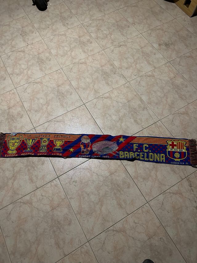 Bufanda FC Barcelona vintage