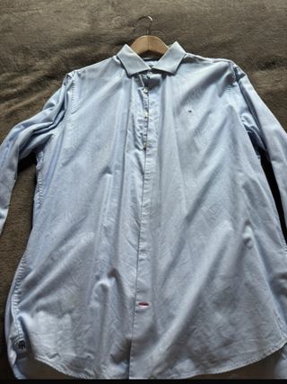 Camisa Tommy Hilfiger azul