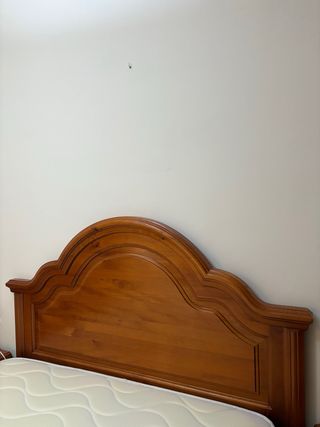 Cabecero cama madera maciza