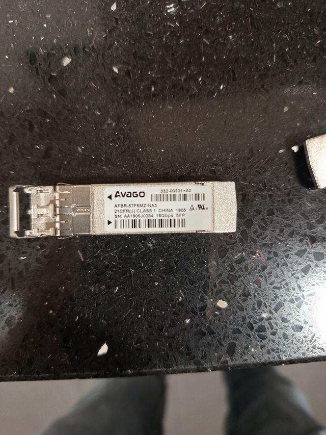 Transceptor óptico Avago 16Gbps SFP