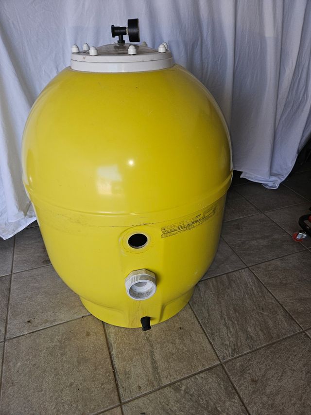Filtro piscina 640 amarillo
