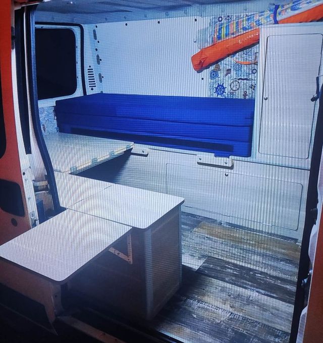 Camperizacion  para furgoneta Jumper boxer ducato