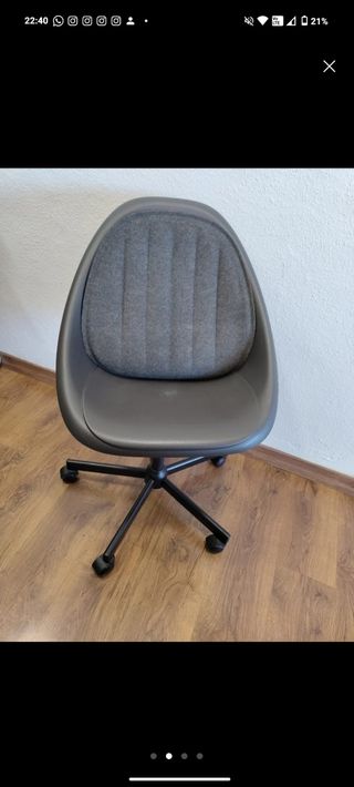 Silla Loberget blanca