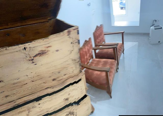 Sillones antiguos de madera