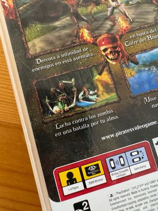 PSP Piratas del Caribe: El Cofre del Hombre Muerto