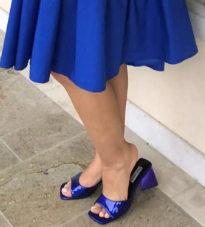 Mules Steve Madden blu