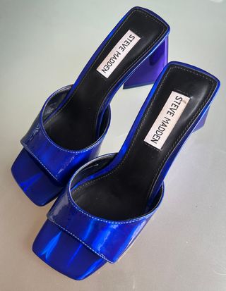 Mules Steve Madden blu