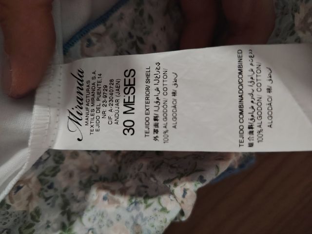 Vestido niña 30 meses - Miranda