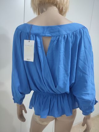 Blusa Conbipel blu tg M