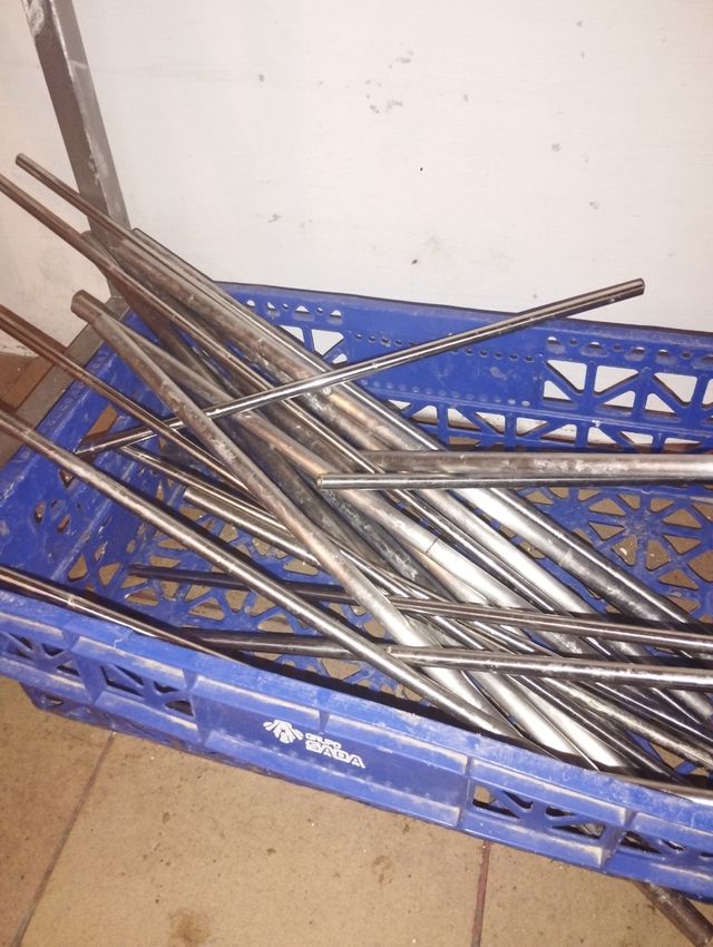 Carros colgar embutidos acero inoxidable