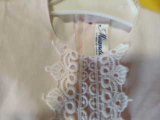 Vestido ceremonia bebé 12 meses