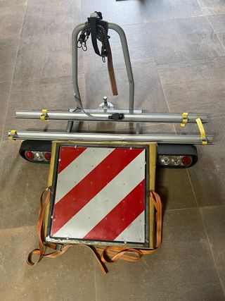Porta bicicletas bola remolque