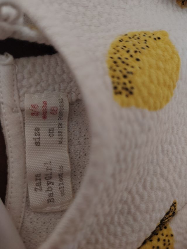 Vestido Zara bebé 3-6 meses