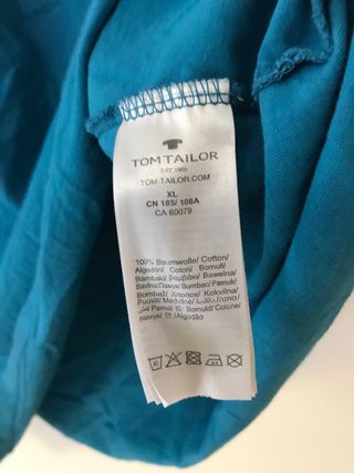 Maglietta Tom Tailor XL Teal