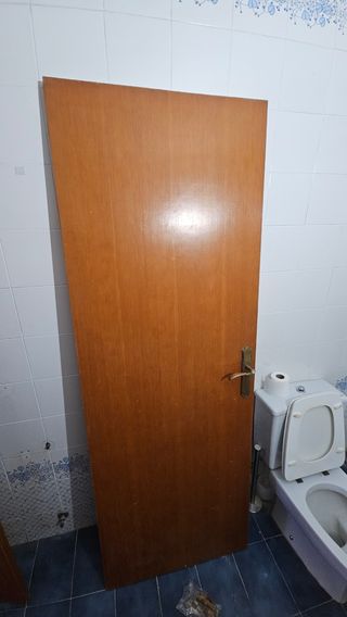 Puerta interior madera