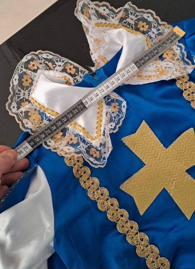 Costume Carnevale D'Artagnan 3/4 della Pegasus