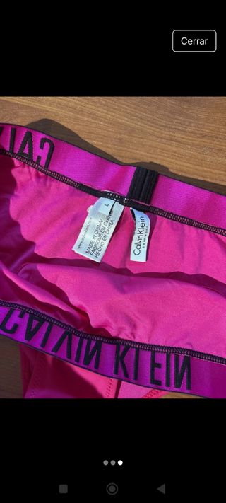 Braguita Bikini Calvin Klein fucsia L