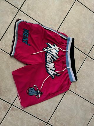 Shorts Miami Heat rosa