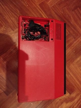 Tocadiscos Philips rojo vintage