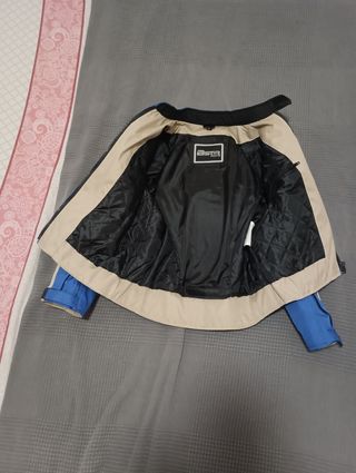 Chaqueta moto niño 8 años | Azul