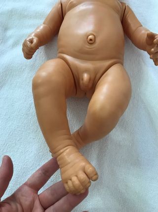 Bambolotto ‘nati ora’  vintage anni '80