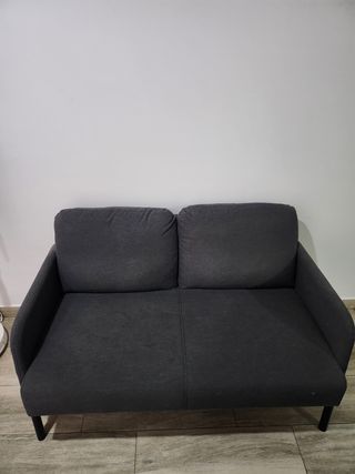 Sofá 2 plazas Glostad Ikea - Gris oscuro