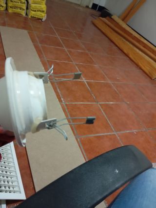 Foco empotrable blanco