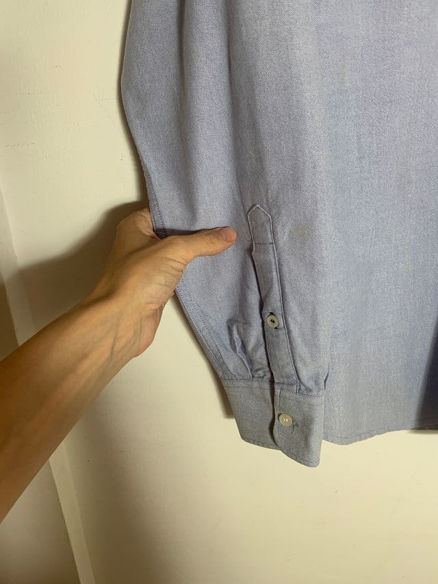 Camisa Mango azul talla M