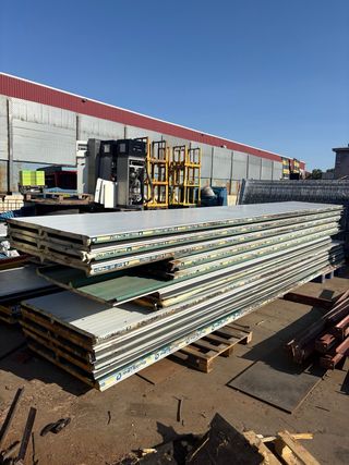 Panel sándwich techo 55€ unidad