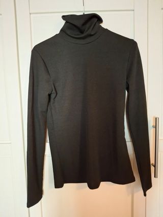 Maglia collo alto nero