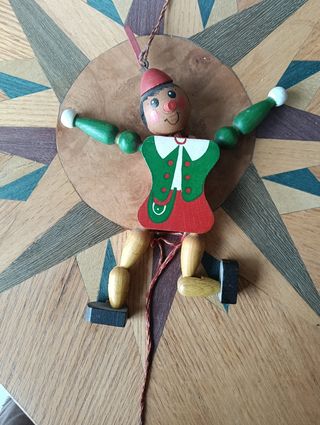 Marionetta Pinocchio vintage