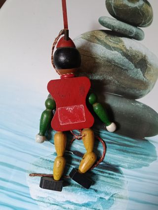 Marionetta Pinocchio vintage