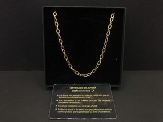E714381-0 Cadena Oro 18K 25Cm