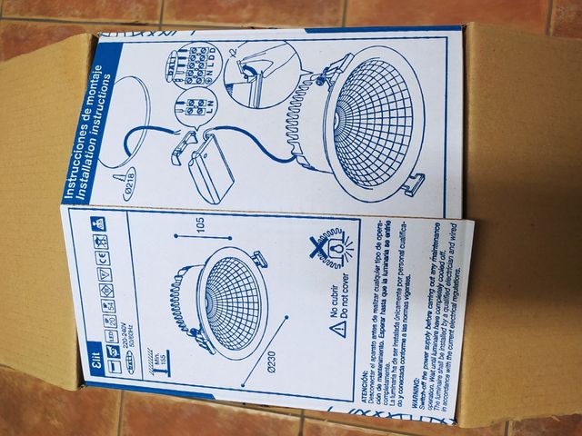 4 alógenos LED Elit 34TB