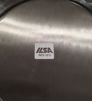 Formaggiera in vetro in acciaio inox 18/10 ILSA