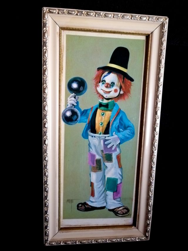 Cuadros Payasos Vintage