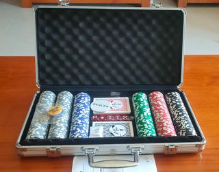 Maletín Póker - 300 fichas