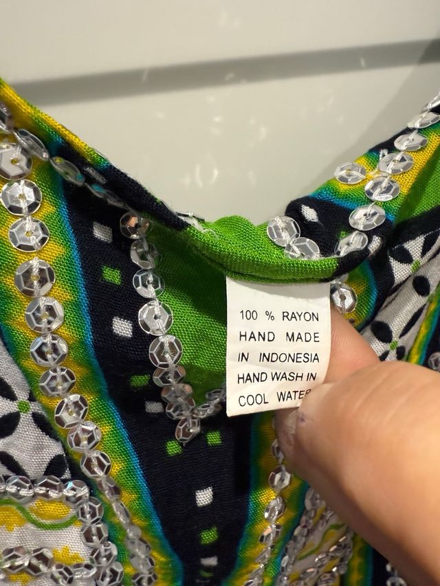 Camisola étnica multicolor