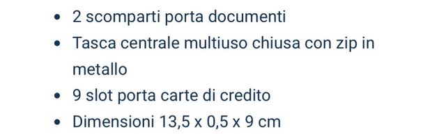 Porta carte A.G. Spalding & Bros blu