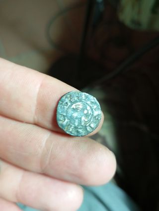 Moneda medieval antigua