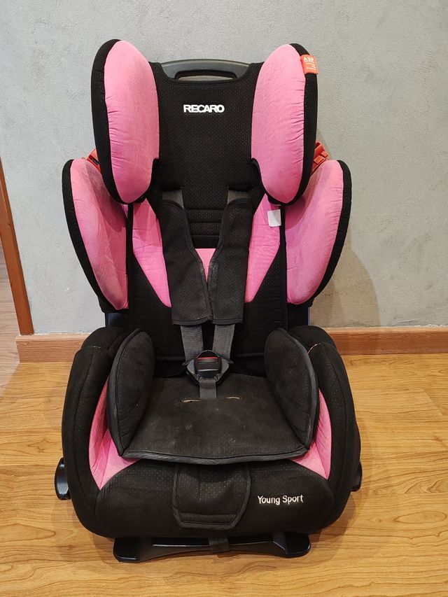 Silla coche Recaro Young Sport rosa