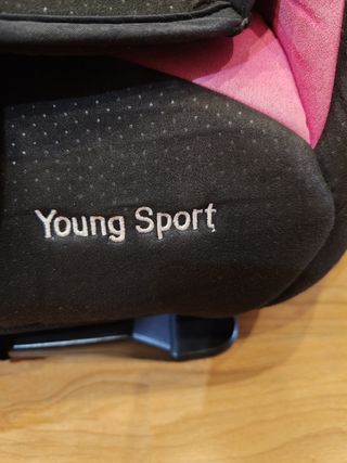 Silla coche Recaro Young Sport rosa