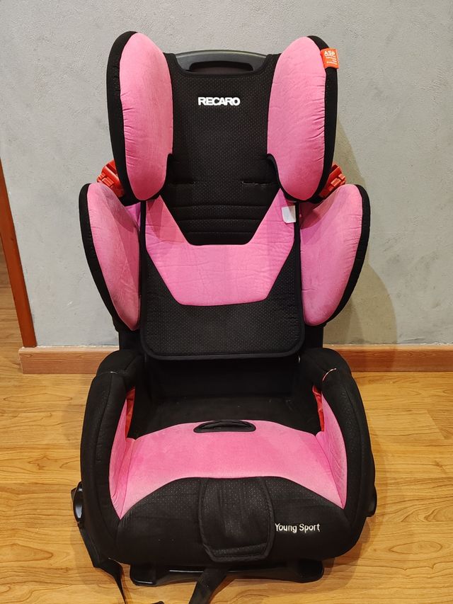Silla coche Recaro Young Sport rosa